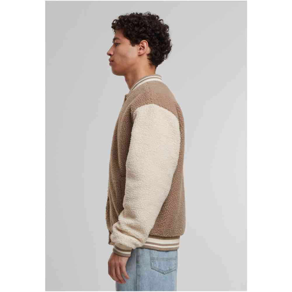 Urban Classics - Teddy College jacket - Violet